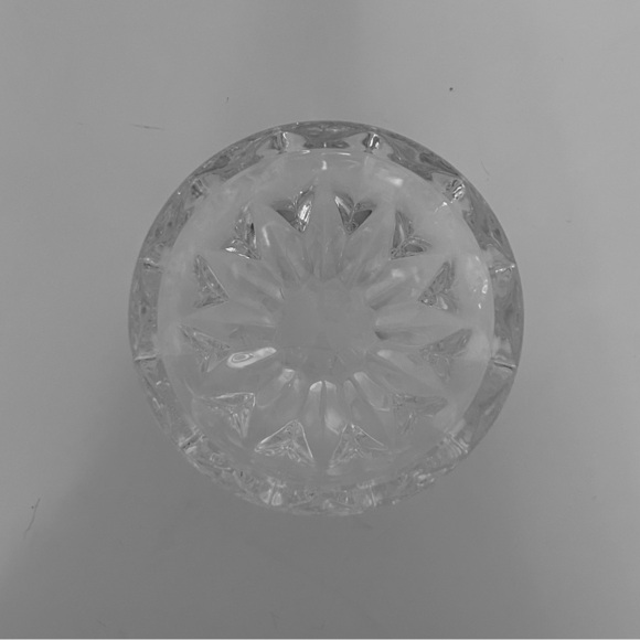 Vintage KOSTA BODA Round bowl Opus Lead crystal Sweden Leaf pattern Signed Kosta - Picture 6 of 7